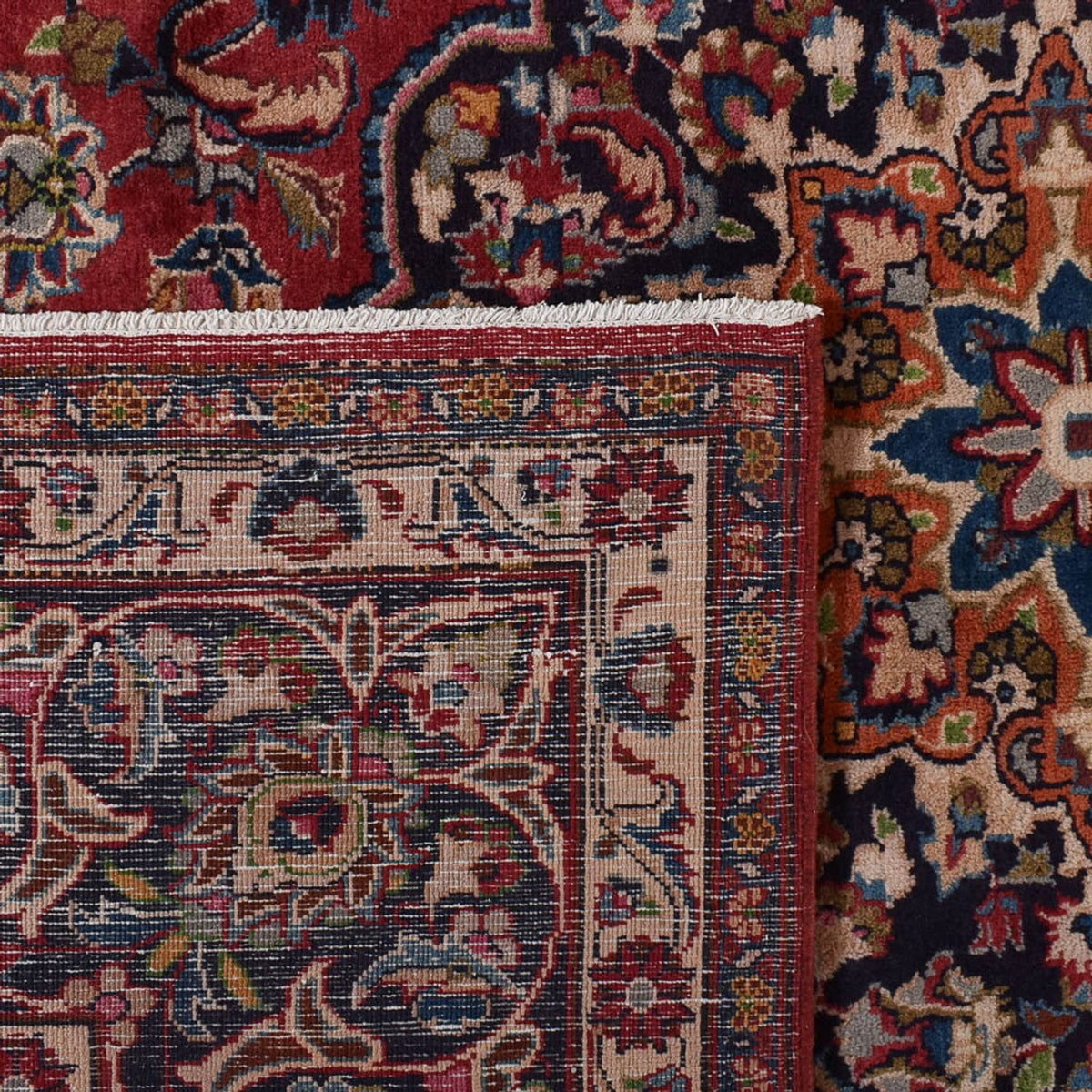 Tapis persan - Classique - 341 x 294 cm - rouge