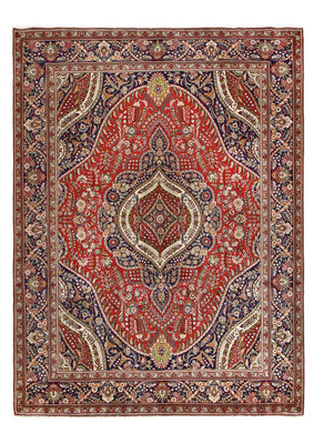 Tapis persan - Tabriz - 393 x 295 cm - rouge