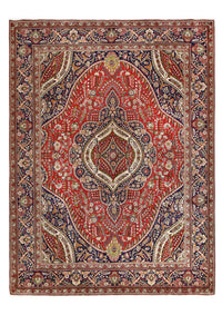 Tapis persan - Tabriz - 393 x 295 cm - rouge
