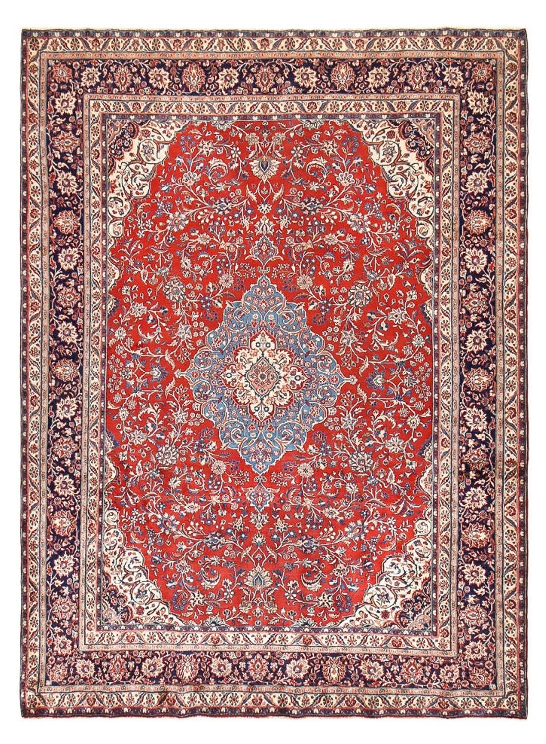 Tapis persan - Nomadic - 364 x 269 cm - rouge