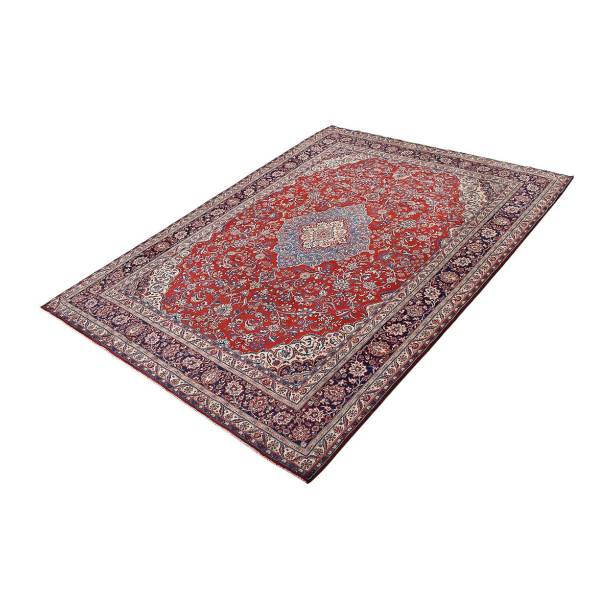 Tapis persan - Nomadic - 364 x 269 cm - rouge
