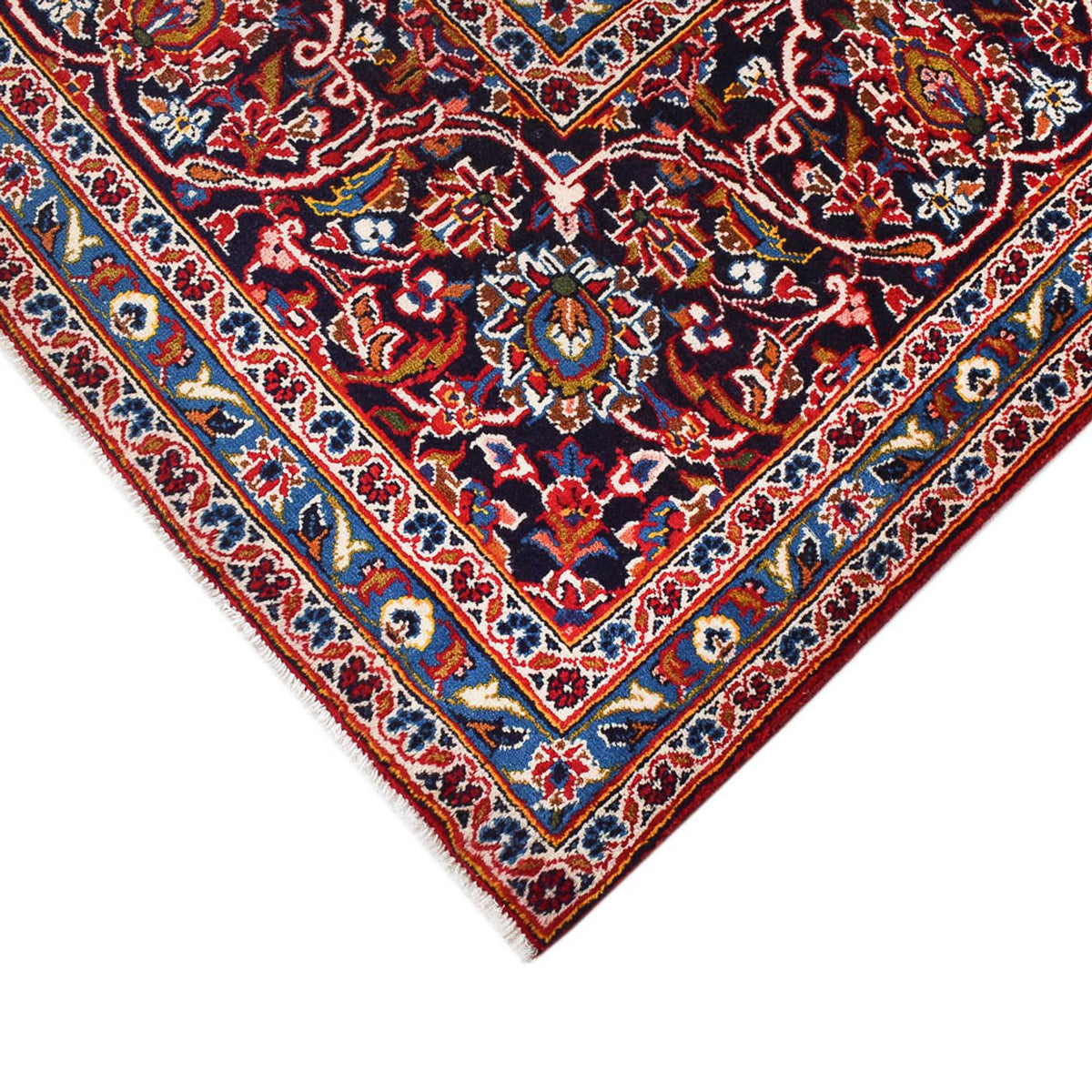 Tapis persan - Keshan - 395 x 288 cm - rouge