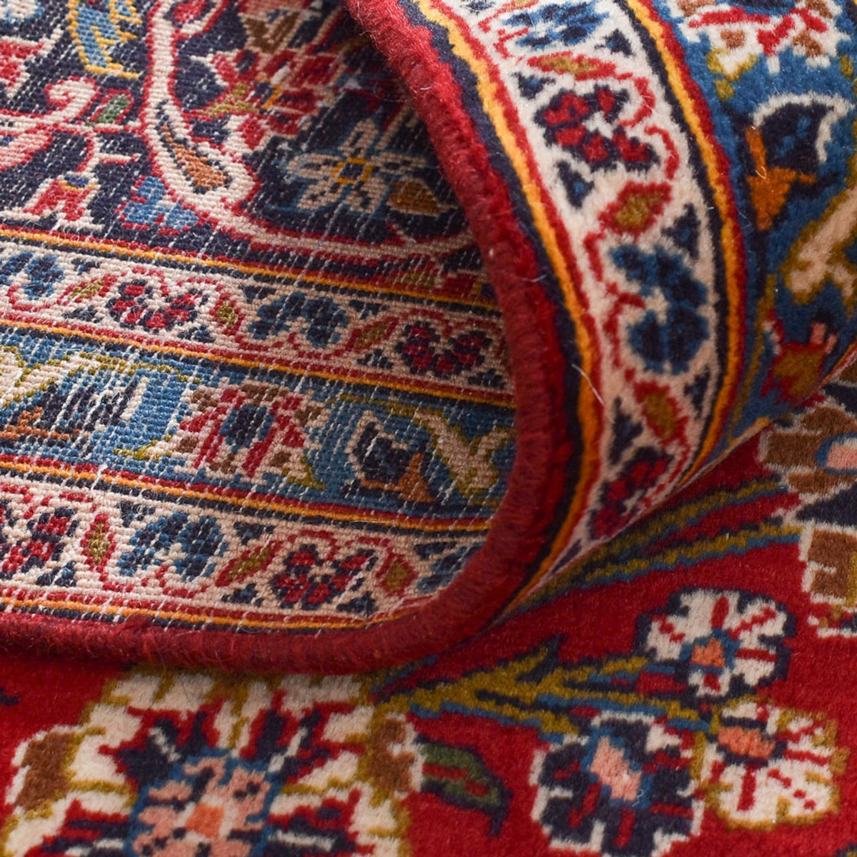 Tapis persan - Keshan - 395 x 288 cm - rouge