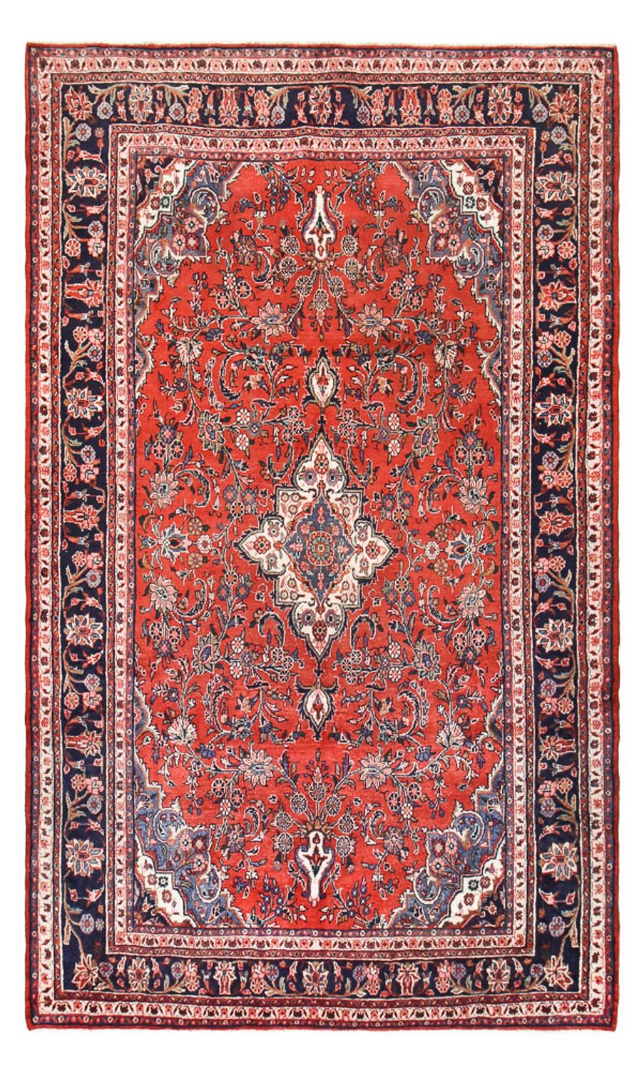 Tapis persan - Nomadic - 357 x 212 cm - rouge