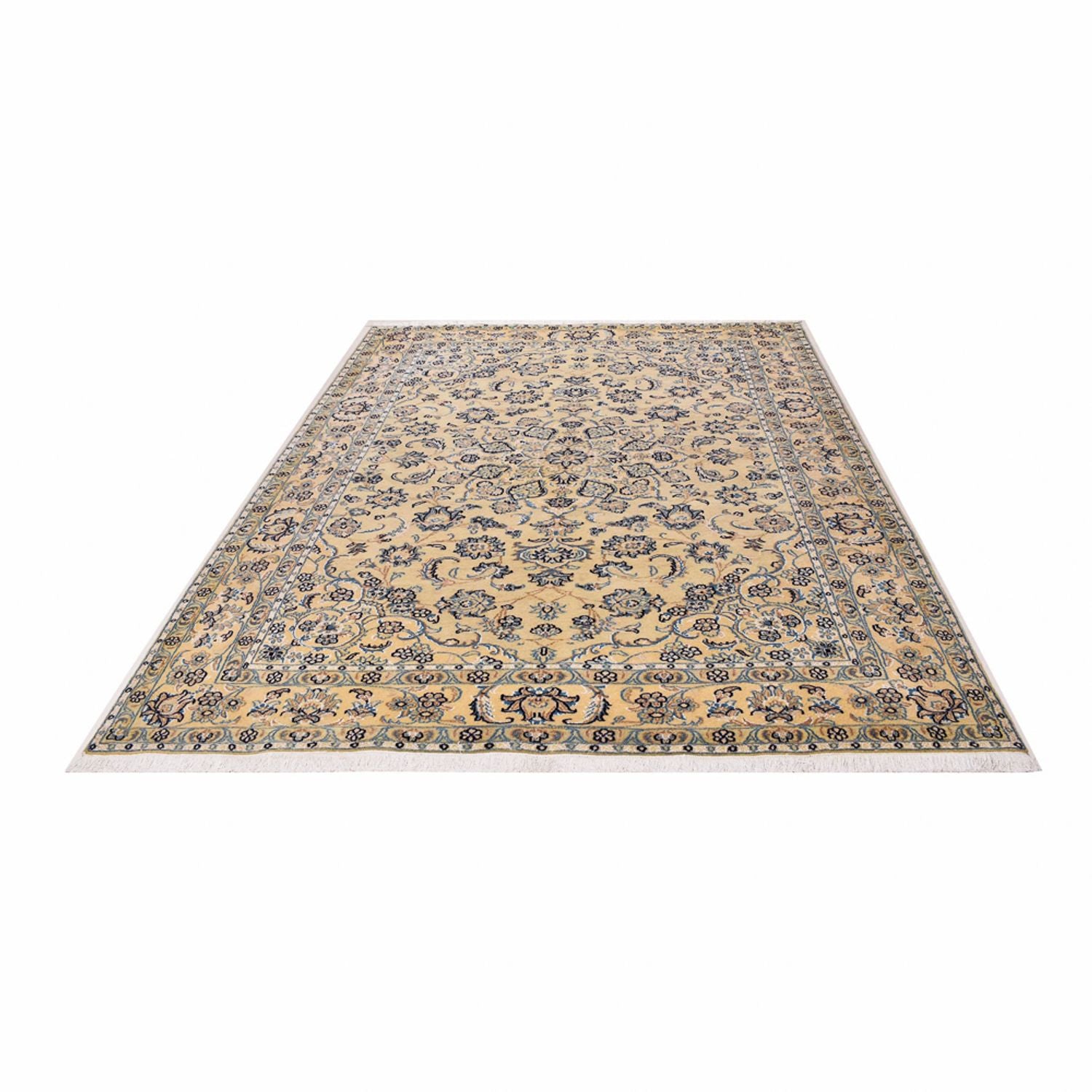 Tapis persan - Nain - 286 x 198 cm - sable