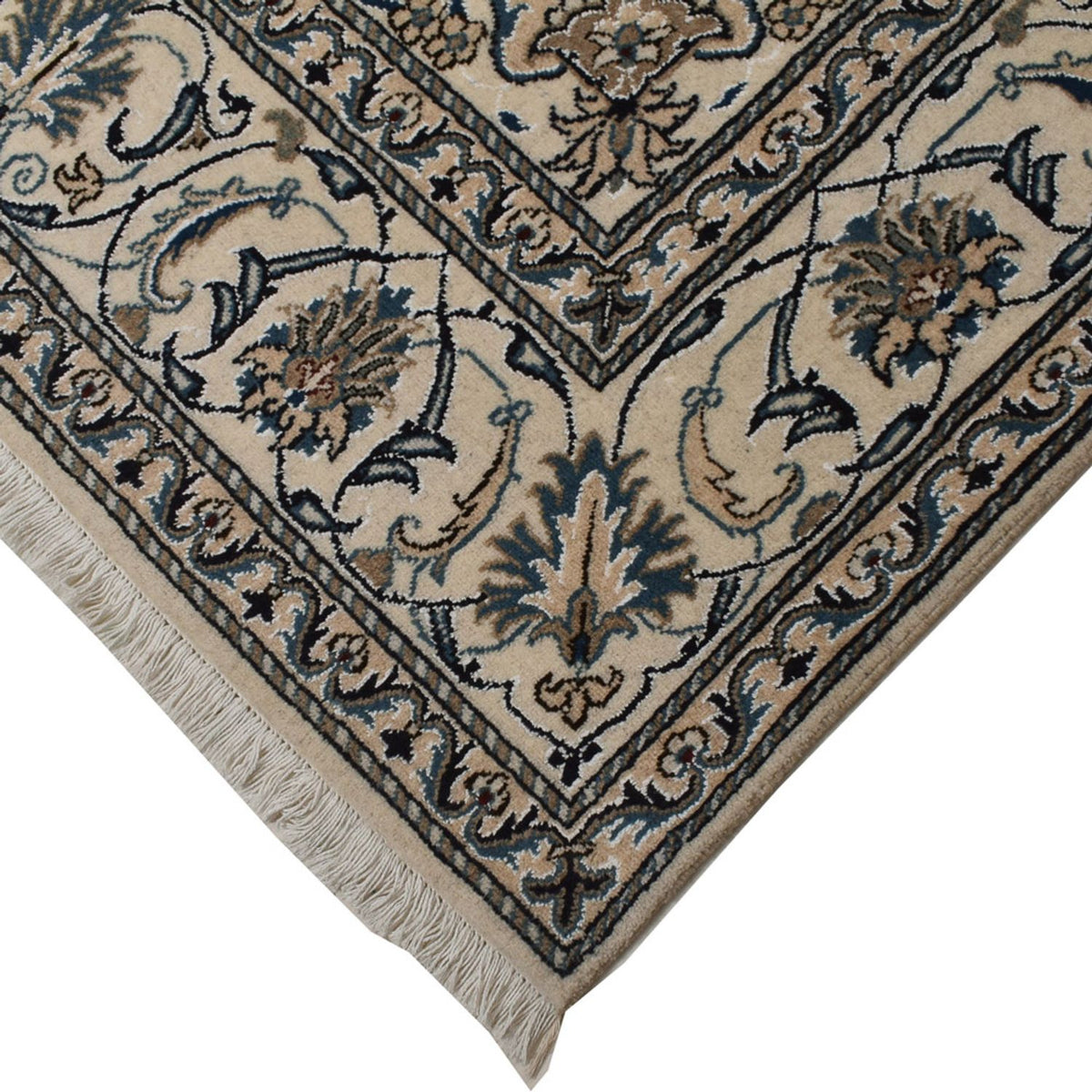 Tapis persan - Nain - 306 x 192 cm - beige