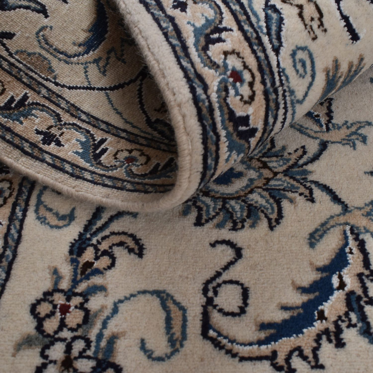 Tapis persan - Nain - 306 x 192 cm - beige