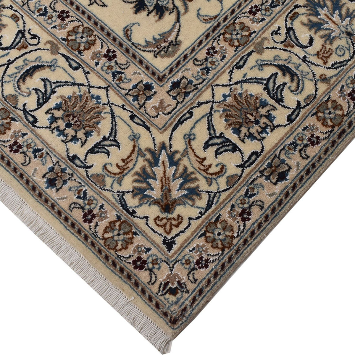 Tapis persan - Nain - 297 x 194 cm - beige