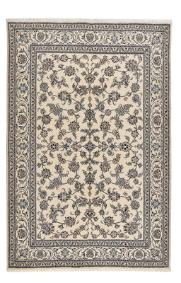 Tapis persan - Nain - 299 x 196 cm - beige