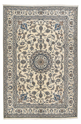 Tapis persan - Nain - 295 x 194 cm - beige
