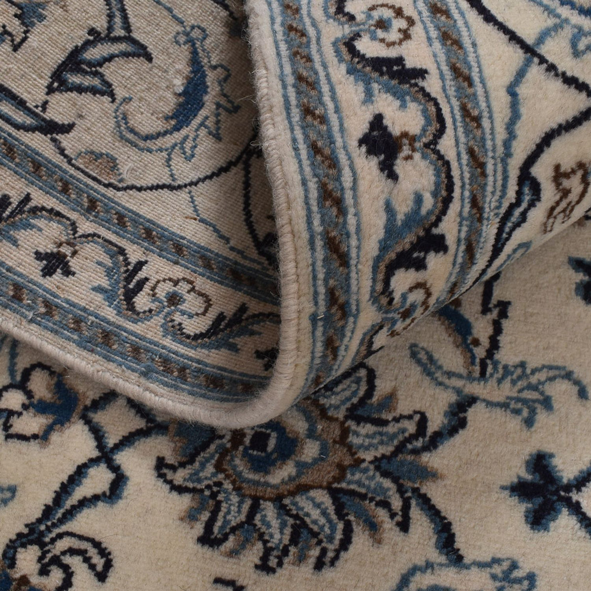 Tapis persan - Nain - 295 x 194 cm - beige