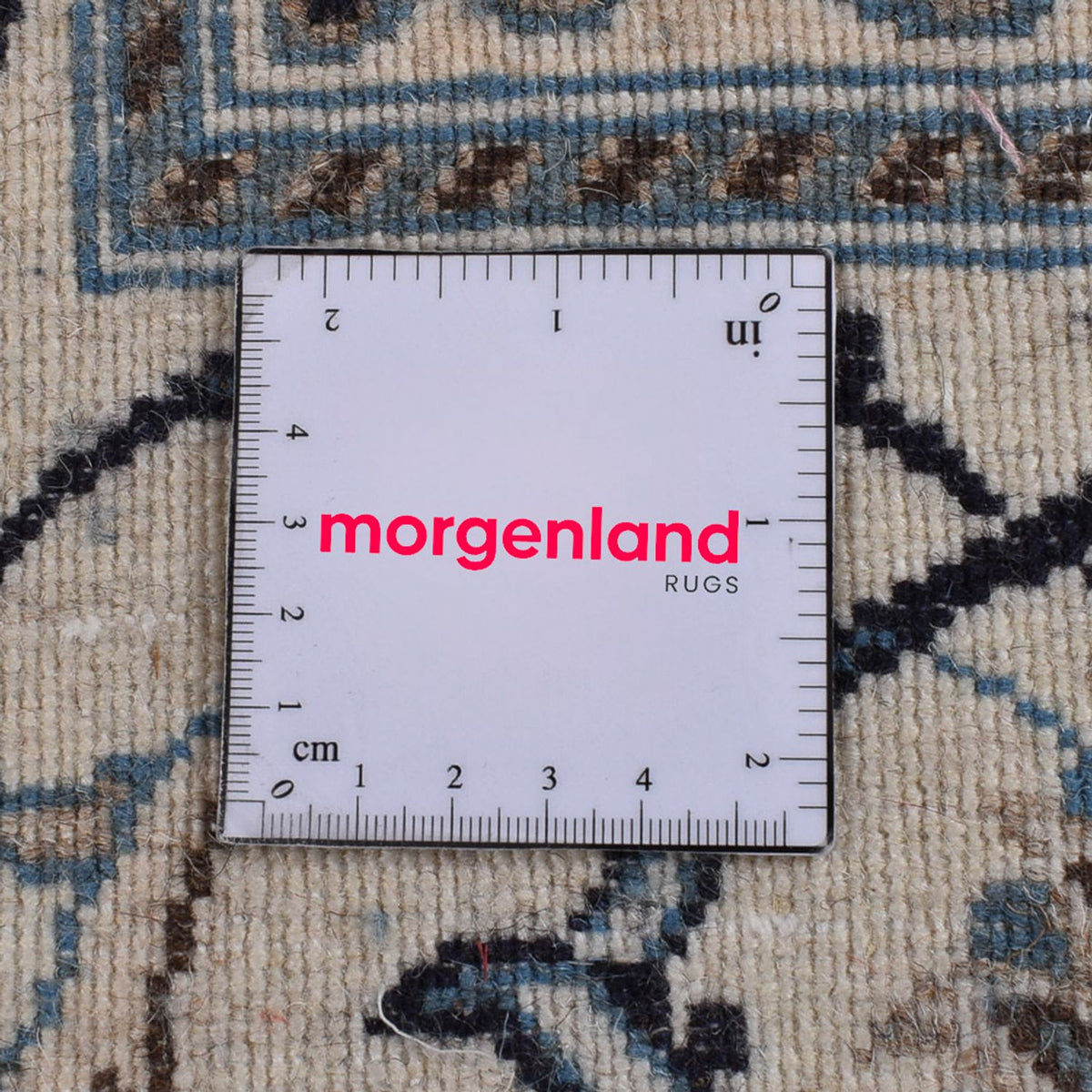 Tapis persan - Nain - 295 x 194 cm - beige