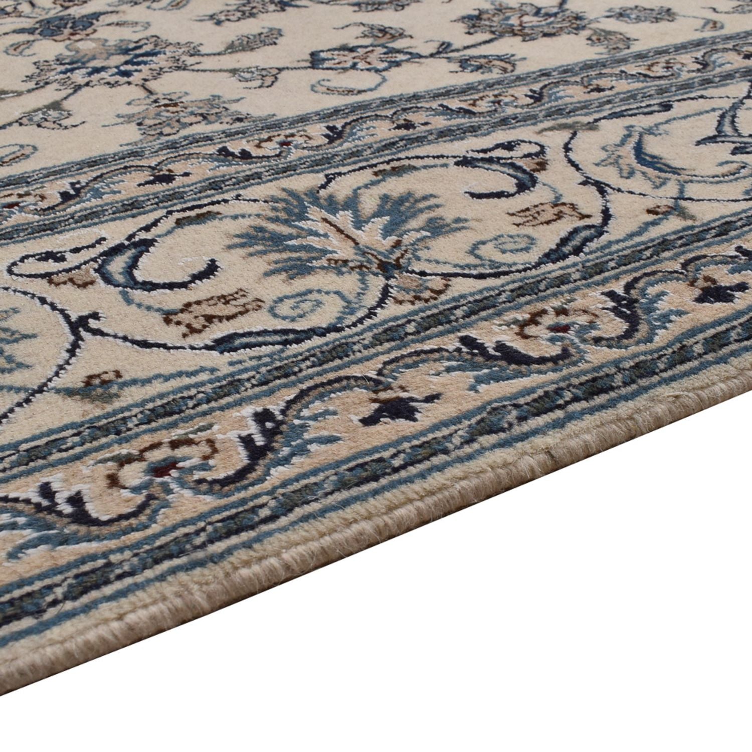 Tapis persan - Nain - 302 x 193 cm - beige