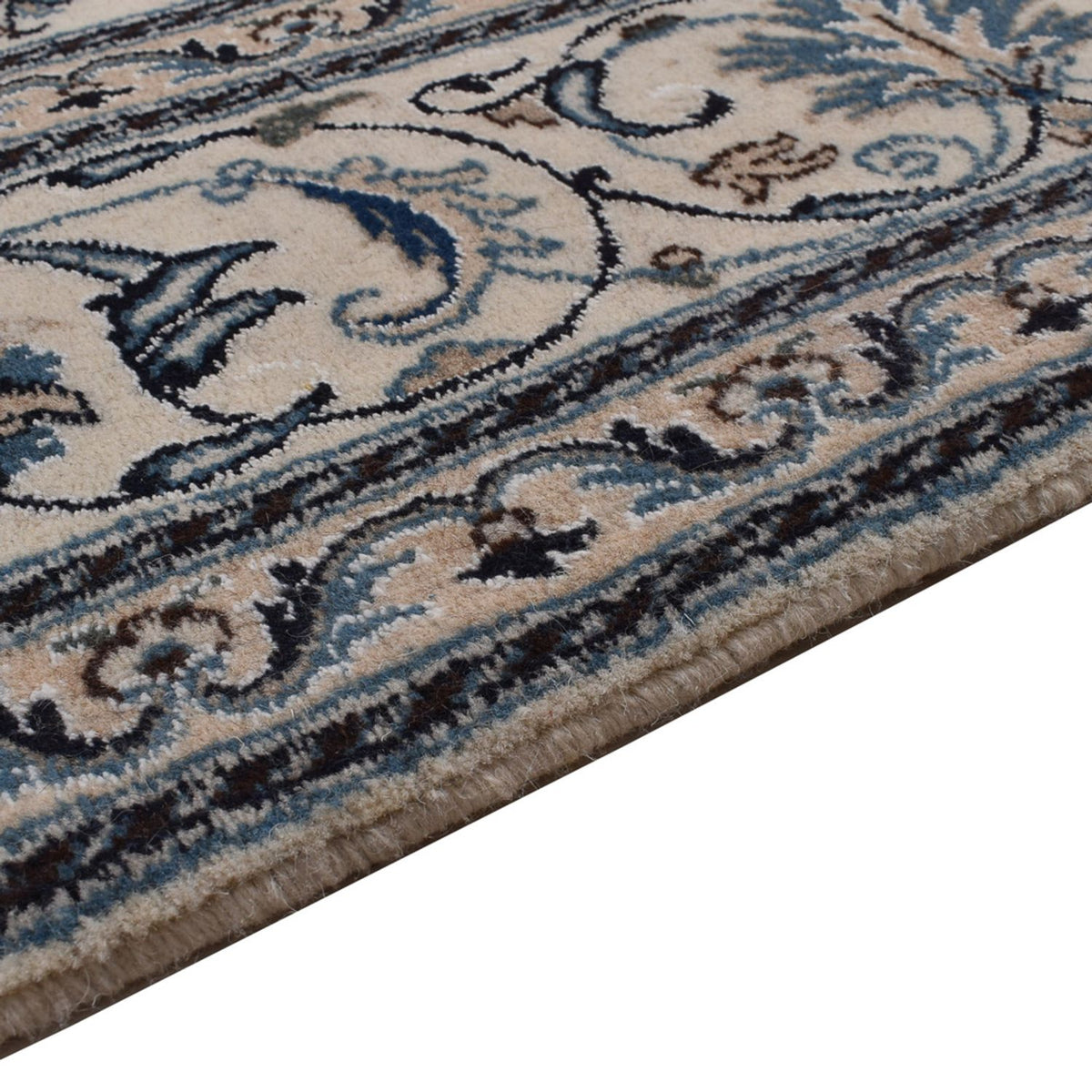 Tapis persan - Nain - 295 x 196 cm - beige