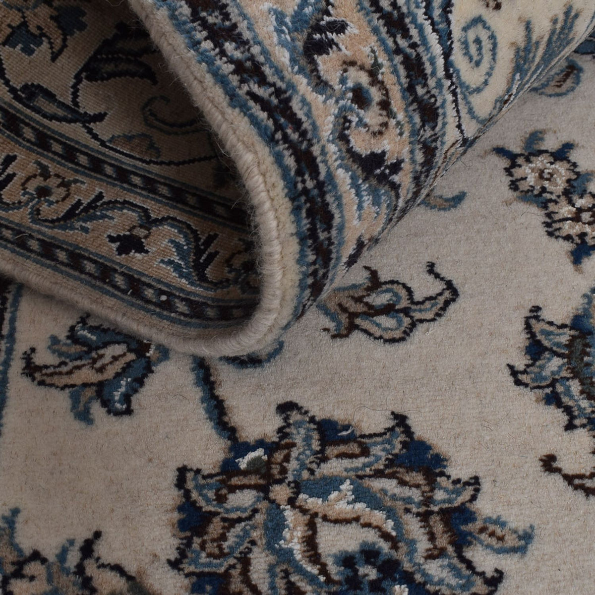 Tapis persan - Nain - 295 x 196 cm - beige