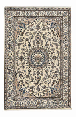 Tapis persan - Nain - 296 x 193 cm - beige