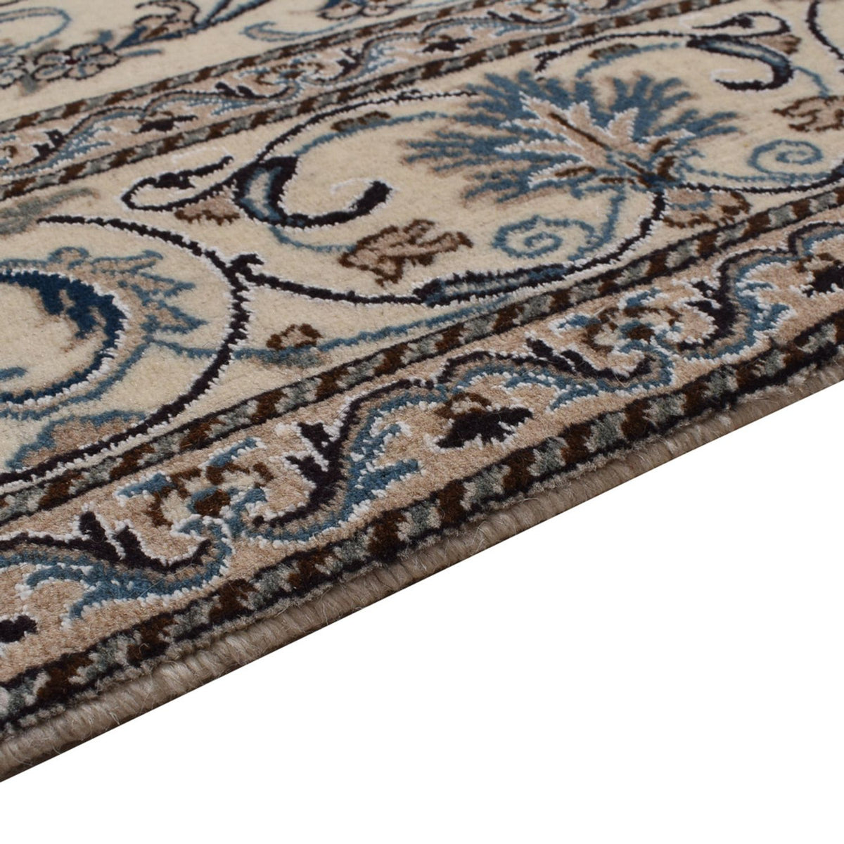 Tapis persan - Nain - 296 x 193 cm - beige