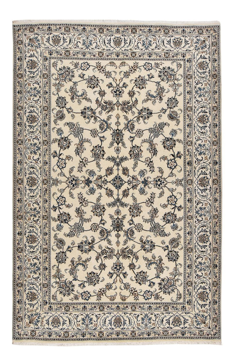 Tapis persan - Nain - 301 x 195 cm - beige