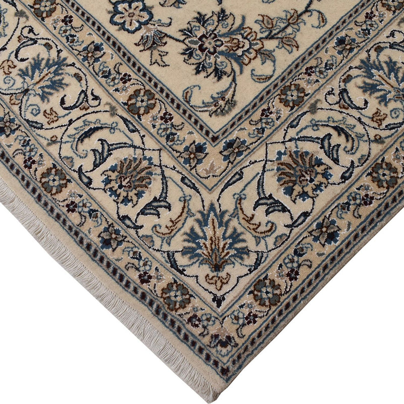 Tapis persan - Nain - 301 x 195 cm - beige