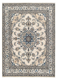 Tapis persan - Nain - 205 x 147 cm - crème