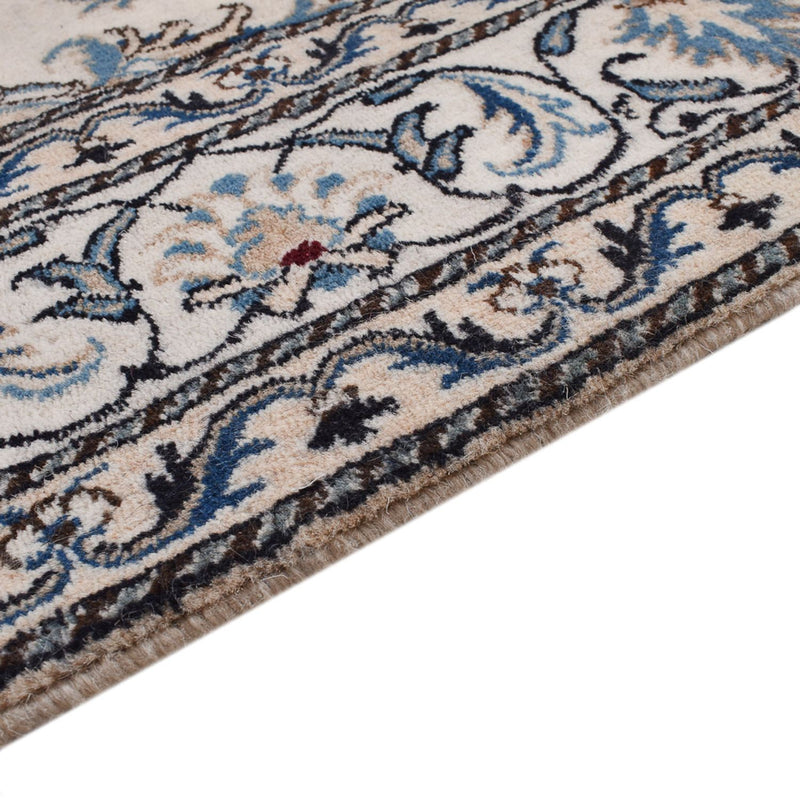 Tapis persan - Nain - 205 x 147 cm - crème