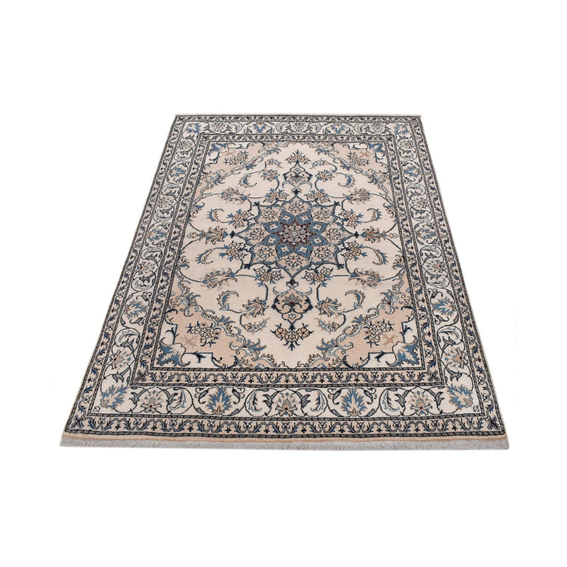 Tapis persan - Nain - 205 x 147 cm - crème