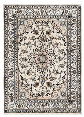 Tapis persan - Nain - 202 x 146 cm - crème
