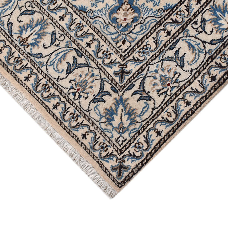 Tapis persan - Nain - 218 x 150 cm - crème