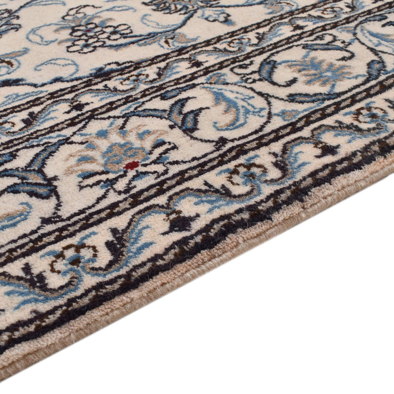 Tapis persan - Nain - 218 x 150 cm - crème