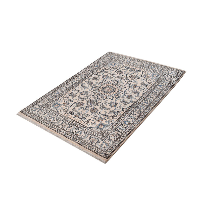 Tapis persan - Nain - 218 x 150 cm - crème