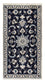 Tapis persan - Nain - 133 x 70 cm - bleu foncé