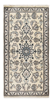 Tapis persan - Nain - 138 x 67 cm - crème