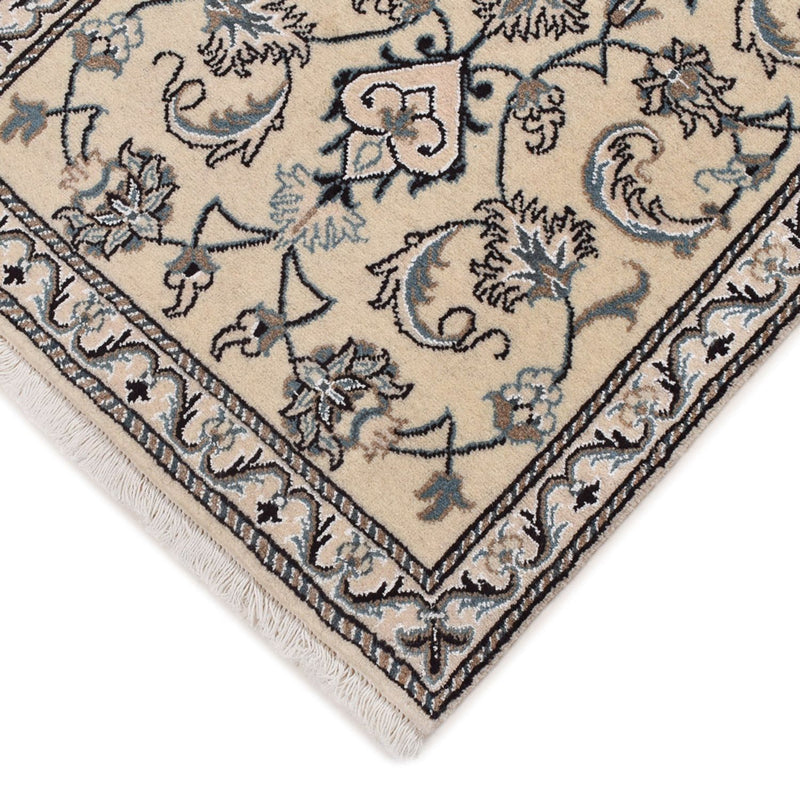 Tapis persan - Nain - 138 x 67 cm - crème