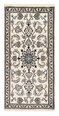Tapis persan - Nain - 140 x 69 cm - crème