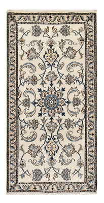 Tapis persan - Nain - 142 x 69 cm - crème