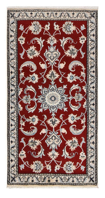 Tapis persan - Nain - 139 x 69 cm - rouge