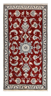 Tapis persan - Nain - 139 x 69 cm - rouge