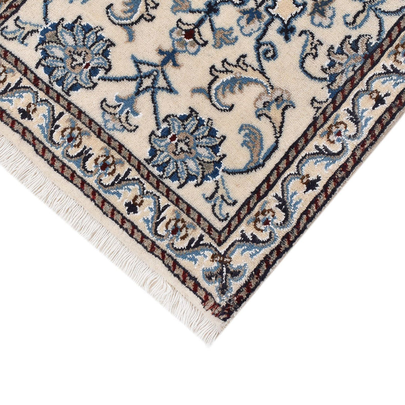 Tapis persan - Nain - 90 x 56 cm - crème
