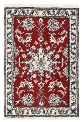 Tapis persan - Nain - 89 x 57 cm - rouge