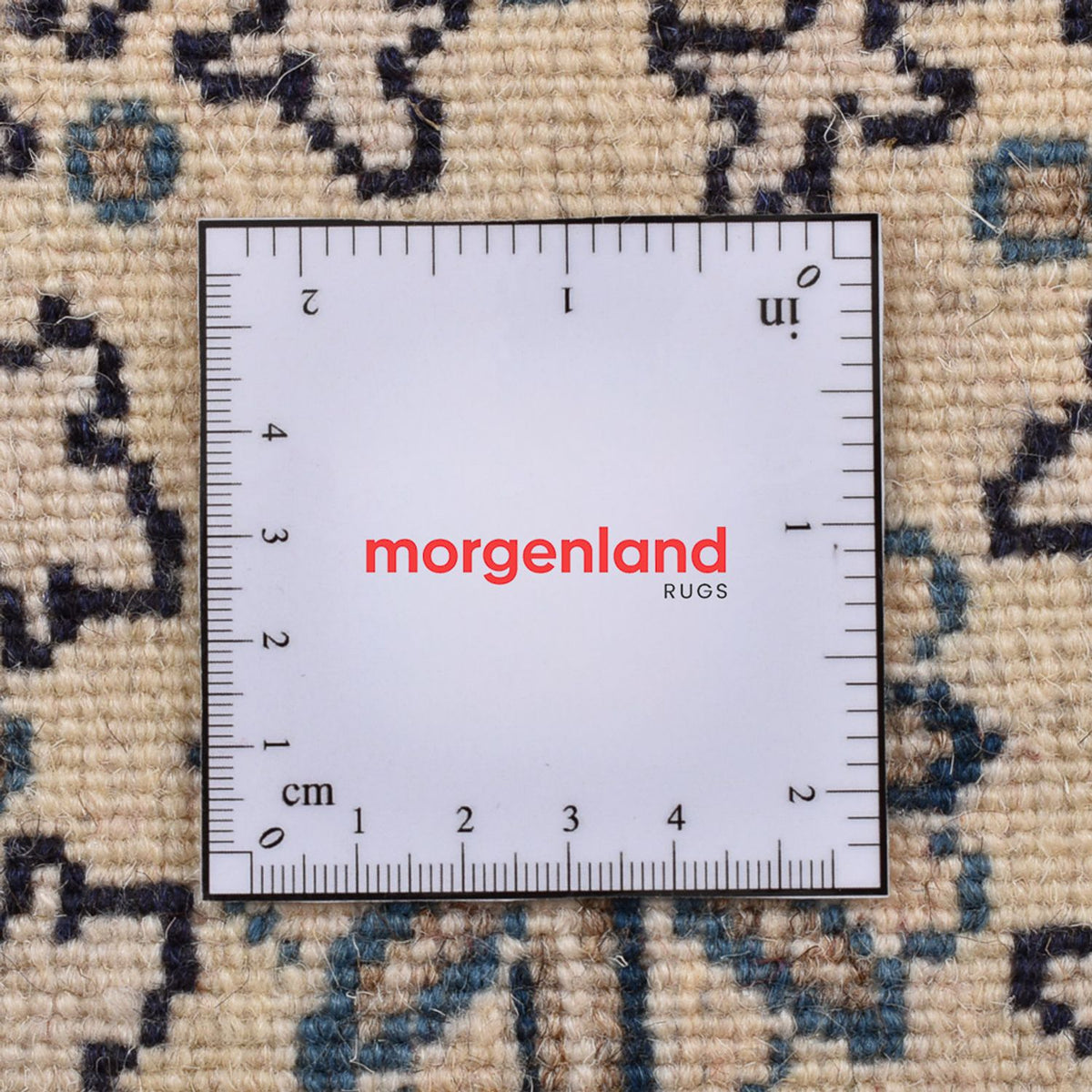 Tapis persan - Nain - 89 x 57 cm - rouge