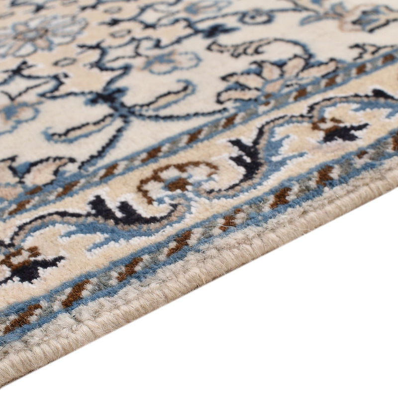Tapis persan - Nain - 92 x 60 cm - crème