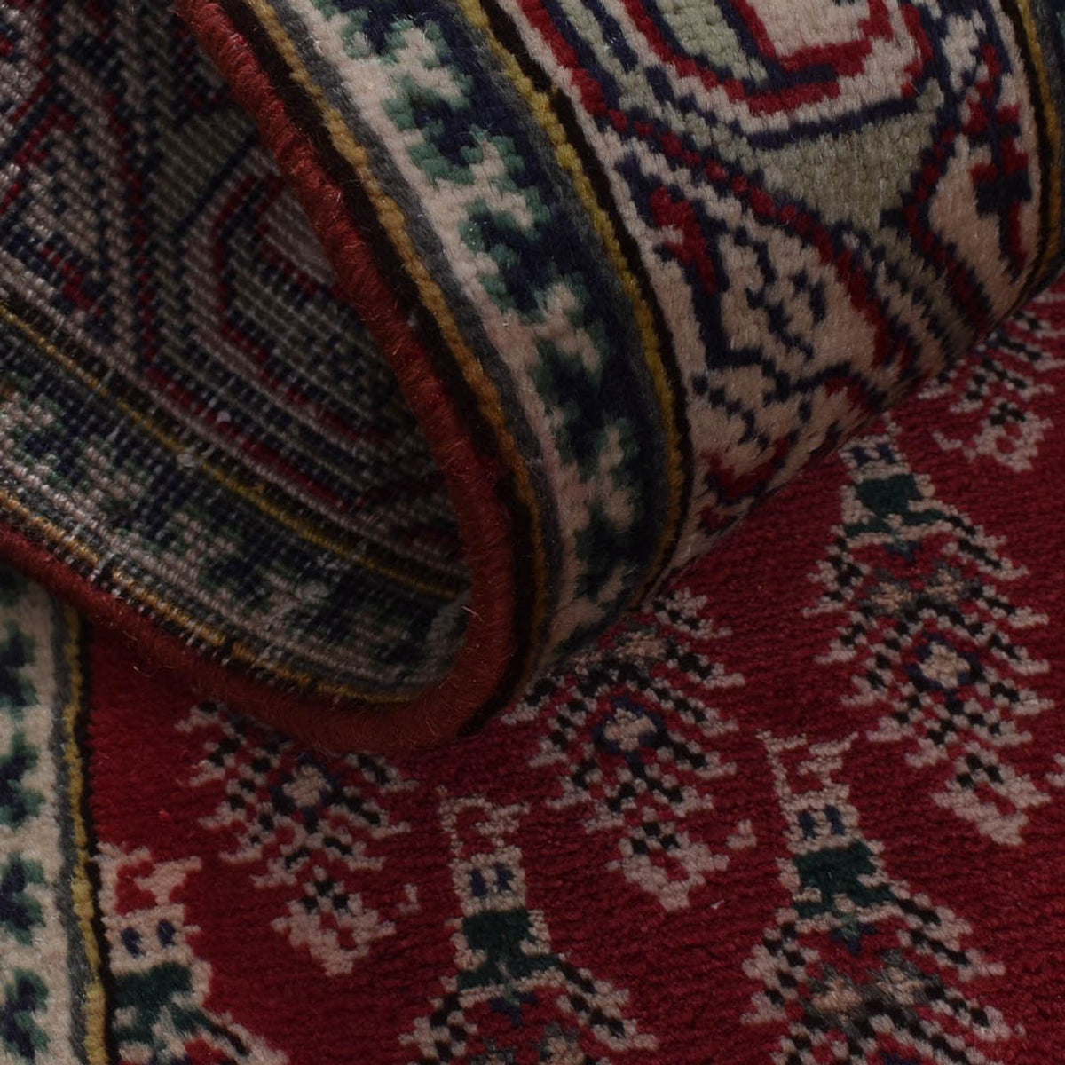 Tapis de couloir Tapis persan - Tabriz - 337 x 83 cm - rouille