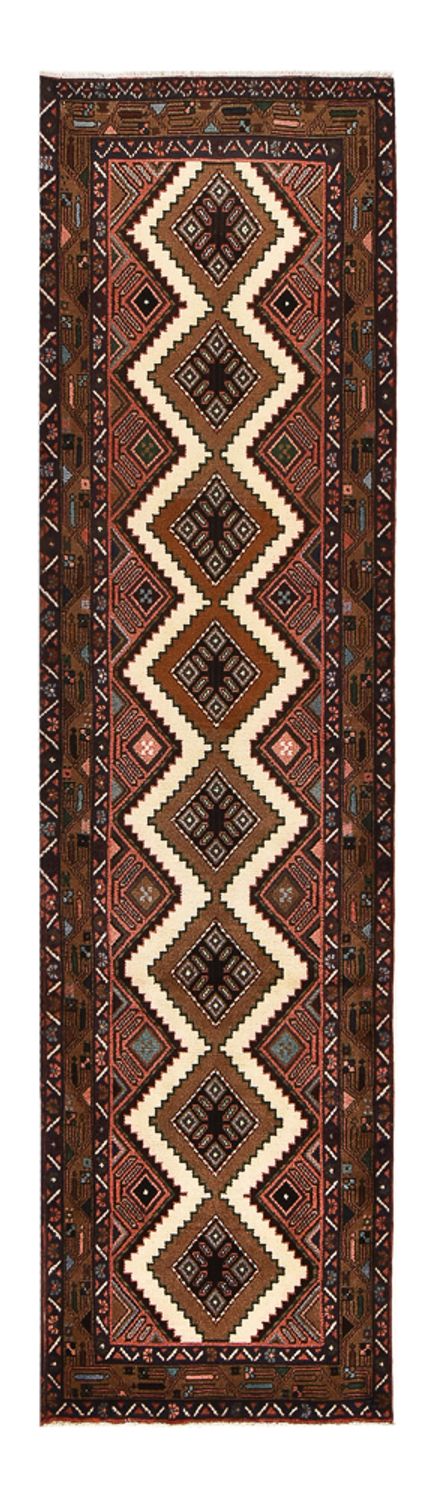 Tapis de couloir Tapis persan - Nomadic - 302 x 80 cm - multicolore