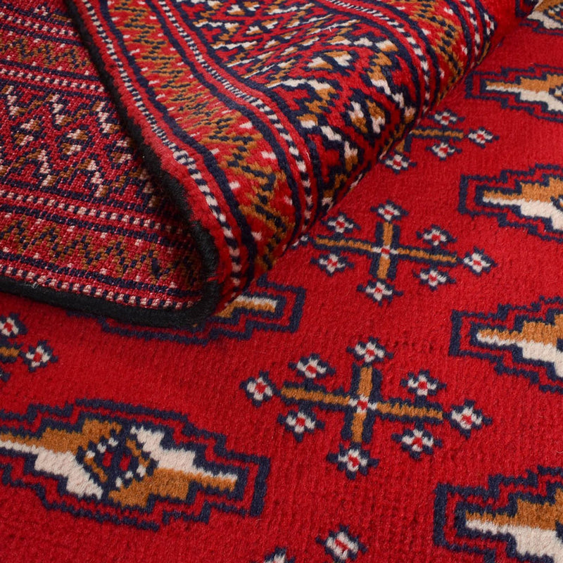 Tapis Turkaman - 175 x 128 cm - rouge