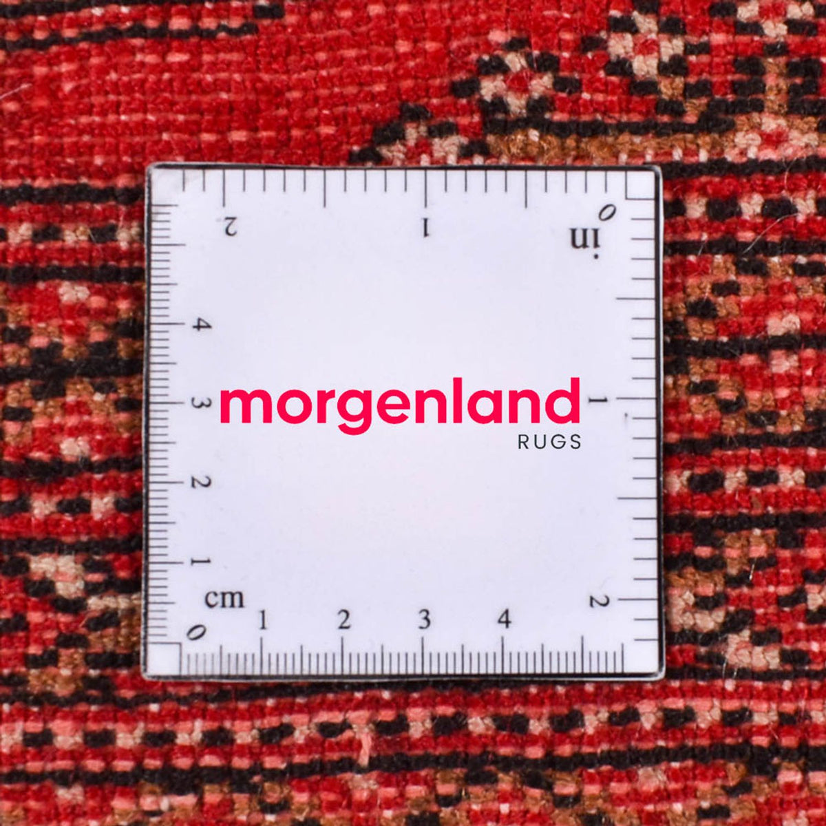 Tapis Turkaman - 189 x 130 cm - rouge