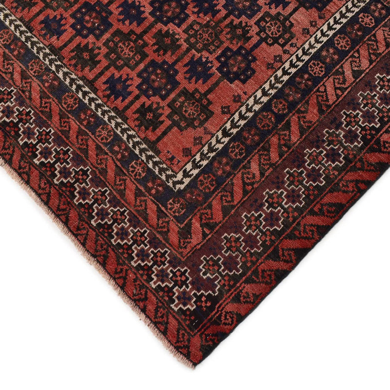 Tapis de couloir Tapis Turkaman - 219 x 114 cm - rouge clair
