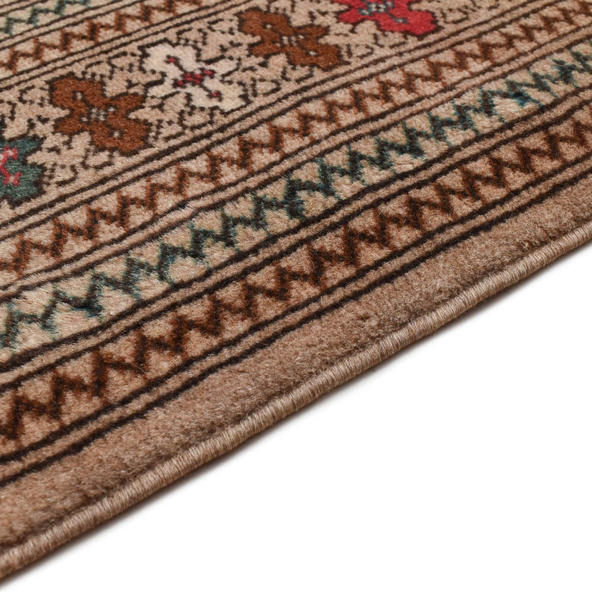 Tapis Turkaman - 199 x 143 cm - multicolore