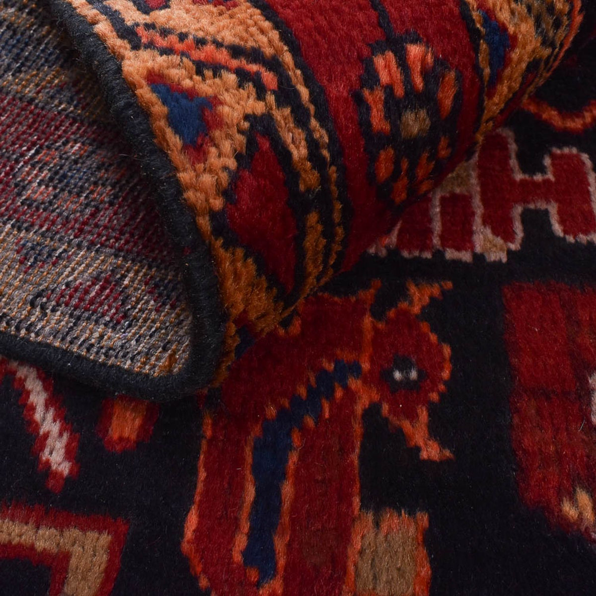 Tapis persan - Nomadic - 224 x 133 cm - multicolore