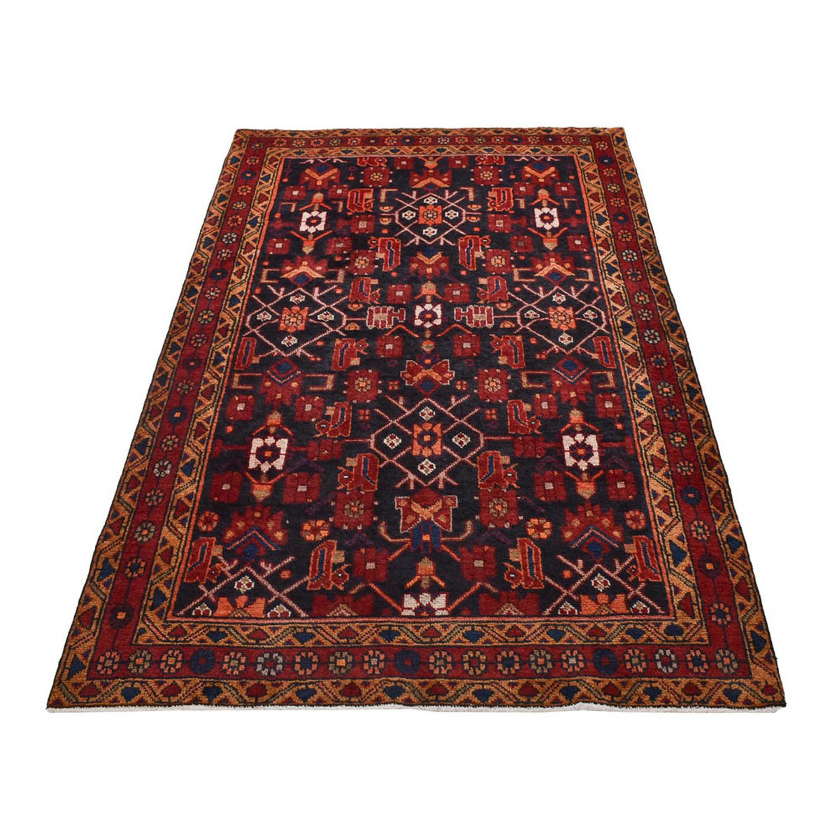 Tapis persan - Nomadic - 224 x 133 cm - multicolore