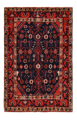 Tapis persan - Nomadic - 173 x 111 cm - bleu foncé
